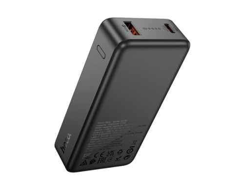 УМБ Hoco Q27B Jewel 22.5W+PD20W power bank with watch charger 10000mAh Black mag-6942007627443137350