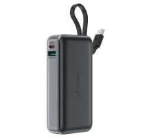 УМБ ACEFAST M7 PD30w power bank with cable 10 000 mAh Black mag-6974316283379153279