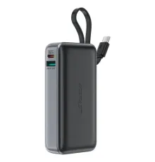 УМБ ACEFAST M7 PD30w power bank with cable 10 000 mAh Black mag-6974316283379153279