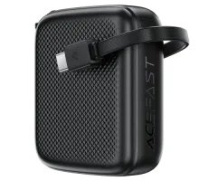 УМБ ACEFAST M15 PD22.5W power bank with cable 10 000 mAh Black mag-6974316283973153293