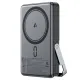 УМБ ACEFAST M17 PD20W/22.5W magnetic fast charging power bank with built-in stand 10000mAh Black mag-6974316284000153830
