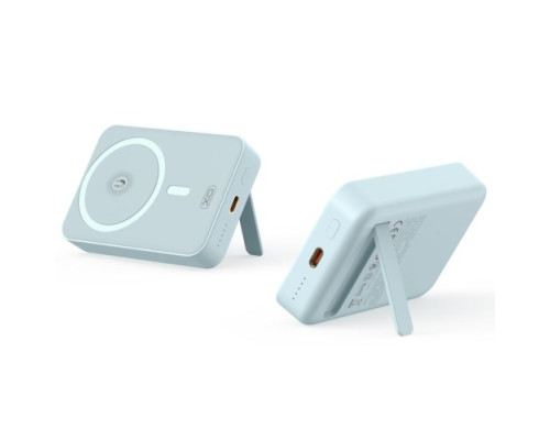 Універсальна мобільна батарея XO PR231 magnetic 15W wireless charging+PD20W 10 000 mAh Синій mag-6920680851485143098
