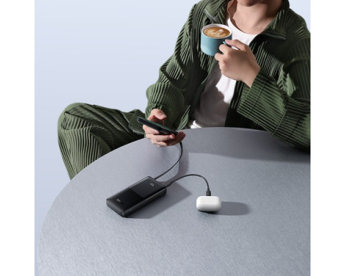 УМБ Baseus Bipow 2 Digital Display With Built-in USB-C Cable 10000mah 20W Black P10077101113-00 mag-6932172670887134253