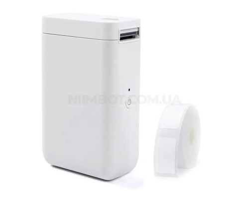 Термопринтер для друку наклейок NIIMBOT D101 White (A1A88628623) (A1A88628623)