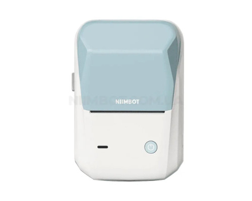 Термопринтер для друку наклейок NIIMBOT B1 Blue (1AC1222200A) (1AC1222200A)