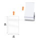 Етикетки NIIMBOT TT40*60-125 Transparent For B1/B21/B3S (A2G88318501) (A2G88318501)