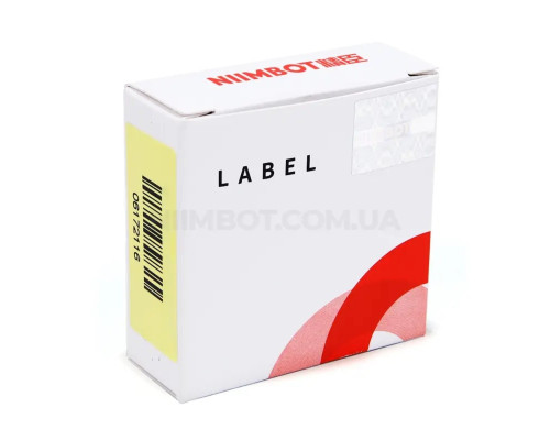 Етикетки NIIMBOT TT14*28-220 Round Transparent For D11/D110/D101/H1S (A2G88778901) (A2G88778901)