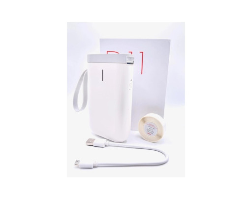 Термопринтер для друку наклейок NIIMBOT D11 White (A1B88128605) (A1B88128605)