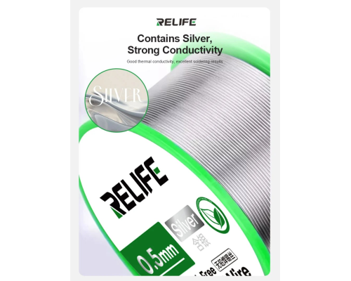 Припій дротяний RELIFE HW1 (0.4 mm) 40g PLS-00-00146181