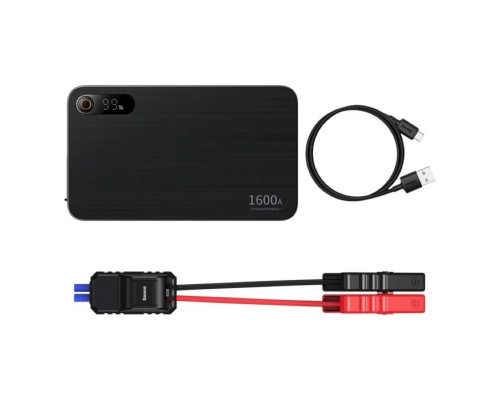 Автомобільний пуско-зарядний пристрій Baseus Super Energy Pro Black+ Car Jump Starter 1600A (CGNL070001)