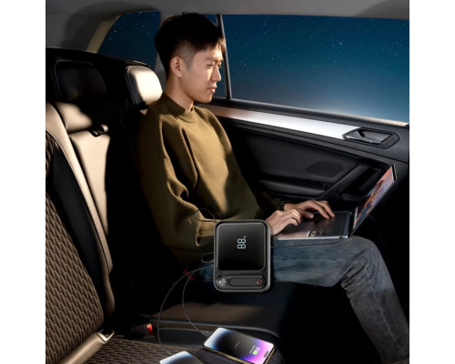 Автомобільний пуско-зарядний пристрій Baseus Super Energy Ultra Jump Starter 3000A Cluster Black (C00251400111-00)