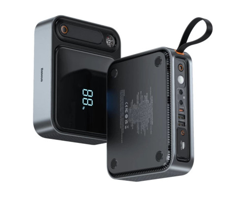 Автомобільний пуско-зарядний пристрій Baseus Super Energy Ultra Jump Starter 3000A Cluster Black (C00251400111-00)