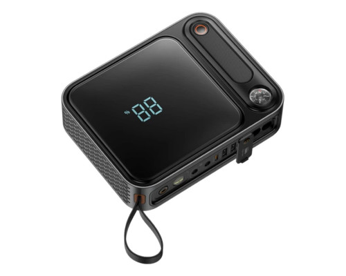 Автомобільний пуско-зарядний пристрій Baseus Super Energy Ultra Jump Starter 3000A Cluster Black (C00251400111-00)