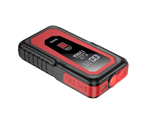 Автомобільний пуско-зарядний пристрій HOCO QS3 Victory car emergency starter power bank (10000mAh) Black (6942007635530)