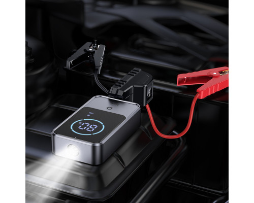 Автомобільний пуско-зарядний пристрій HOCO QS7 Source smart emergency start-up power bank(10000mAh) (6942007662840)