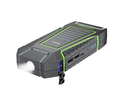 Автомобільний пуско-зарядний пристрій HOCO QS1 Spring car emergency start-up power bank(10000mAh) (6942007611435)