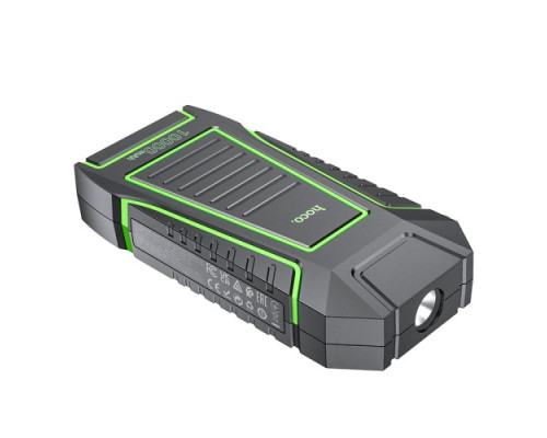 УМБ - пусковий пристрій (бустер) Hoco QS1 Spring car emergency start-up 10 000mAh Чорний mag-694200761143554339