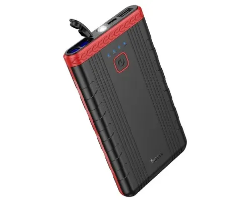 УМБ - пусковий пристрій (бустер) Hoco QS5 Refined intelligent emergency start-up 6000mAh Black mag-6942007643689151839