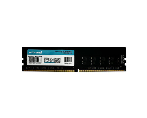 DDR4 Wibrand 32GB 3200MHz CL22 DIMM (WI3200DDR4D/32GB)