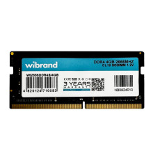 DDR4 Wibrand 4GB 2666MHz CL19 SODIMM (WI2666DDR4S/4GB)