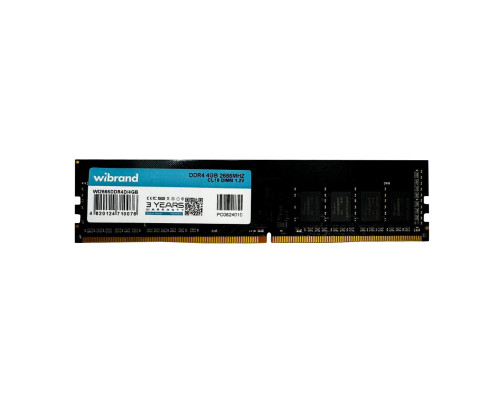 DDR4 Wibrand 4GB 2666MHz CL19 DIMM (WI2666DDR4D/4GB)