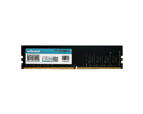 DDR4 Wibrand 8GB 2666MHz CL19 DIMM (WI2666DDR4D/8GB)