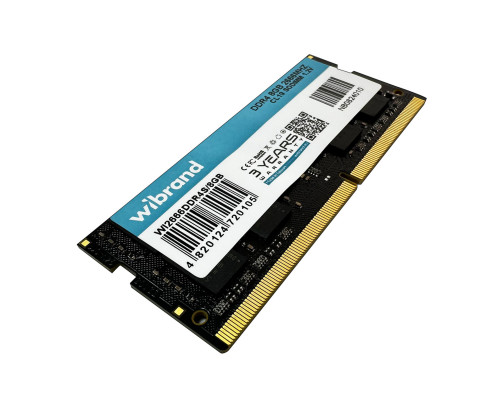 DDR4 Wibrand 8GB 2666MHz CL19 SODIMM (WI2666DDR4S/8GB)