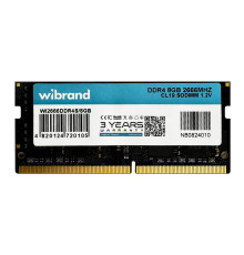 DDR4 Wibrand 8GB 2666MHz CL19 SODIMM (WI2666DDR4S/8GB)