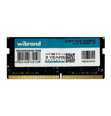 DDR4 Wibrand 16GB 3200MHz CL22 SODIMM (WI3200DDR4S/16GB)