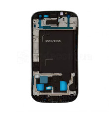 Корпусна рамка з проклейкою і шлейфами для Samsung Galaxy S3 I9300 silver