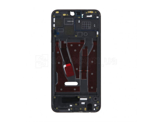 Корпусна рамка з проклейкою для Huawei Honor 8X JSN-L21 black