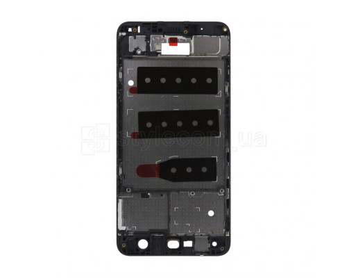 Корпусна рамка з проклейкою для Huawei Nova CAN-L11, CAN-L01 black