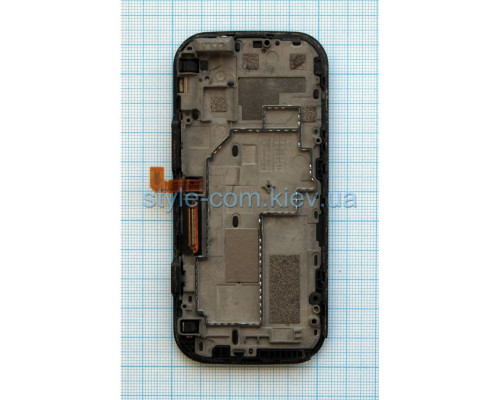 Середня частина корпусу для Nokia N97 Mini з шлейфом та конектором TPS-2701932200008 2701932200008