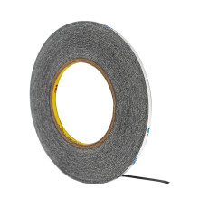 Скотч двосторонній 3M, чорний, ширина 4мм, товщина 0,15 мм, довжина - 50 метров (оригінал) NBB-74500