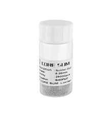 Кульки для паяння BGA чіпів, діаметр 0,35 мм, 25 000 шт