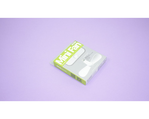 Вентилятор REMAX F10 Lightning, білий NBB-67303