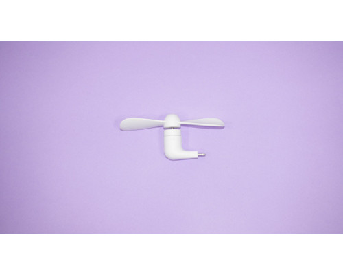 Вентилятор REMAX F10 Lightning, білий NBB-67303