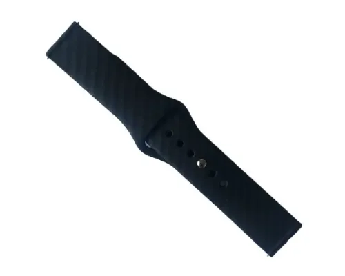 Ремінець SILICONE Band 22 mm. CARBON mag-2000001476680152332
