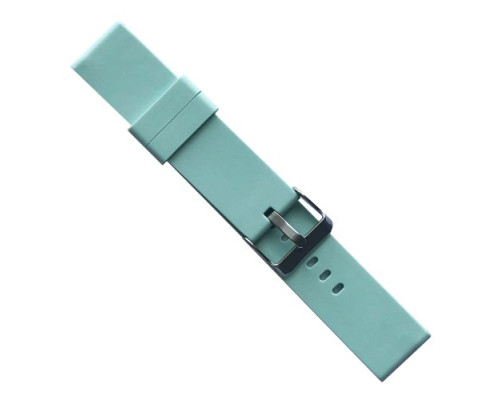 Ремінець SILICONE METAL CLAPS 20 mm. Gem green mag-2000001603918139944