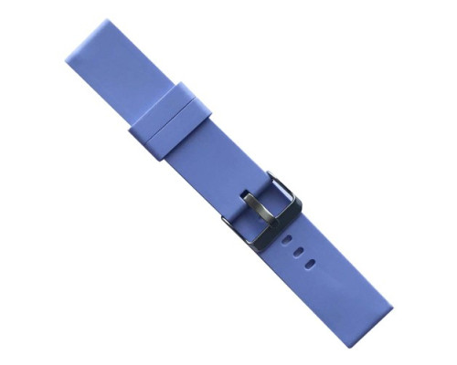 Ремінець SILICONE METAL CLAPS 22 mm. Lilac mag-2000001604151139968