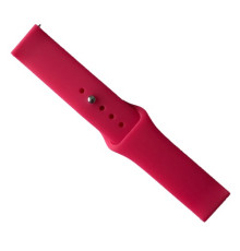 Ремінець SILICONE 20 mm. Raspberry mag-2000001345795100645