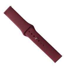 Ремінець SILICONE 20 mm. Marsala mag-2000001384046139924