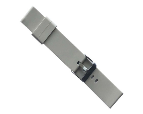 Ремінець SILICONE METAL CLAPS 22 mm. Starlight mag-2000001603819139934