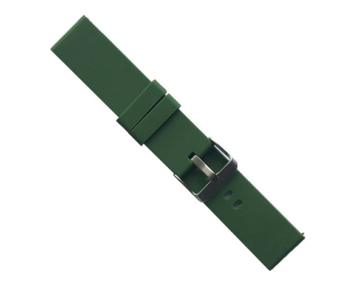 Ремінець SILICONE METAL CLAPS 20 mm. Tarmac mag-2000001603925139945