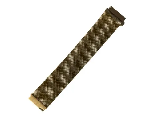 Ремінець MILANESE LOOP 20 mm. Old gold mag-2000001238752145545