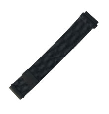 Ремінець MILANESE LOOP 20 mm. Black mag-200000123871479093