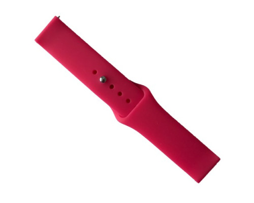 Ремінець SILICONE 22 mm. Raspberry mag-2000001345849100650