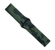 Ремінець SILICONE 20 mm. CAMOUFLAGE Black-green 1 mag-2000001591062132767