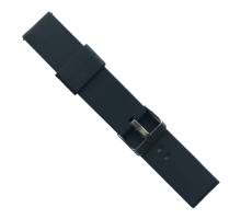 Ремінець SILICONE METAL CLAPS 20 mm. Grey mag-2000001603932139946