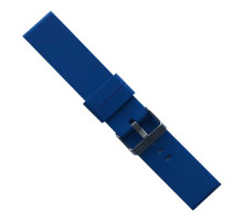 Ремінець SILICONE METAL CLAPS 22 mm. Blue mag-2000001604182139971